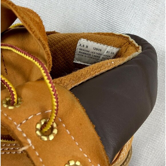 Timberland Leather Boots – Youth- Size 3.5 – Waterproof - Picture 5 of 5